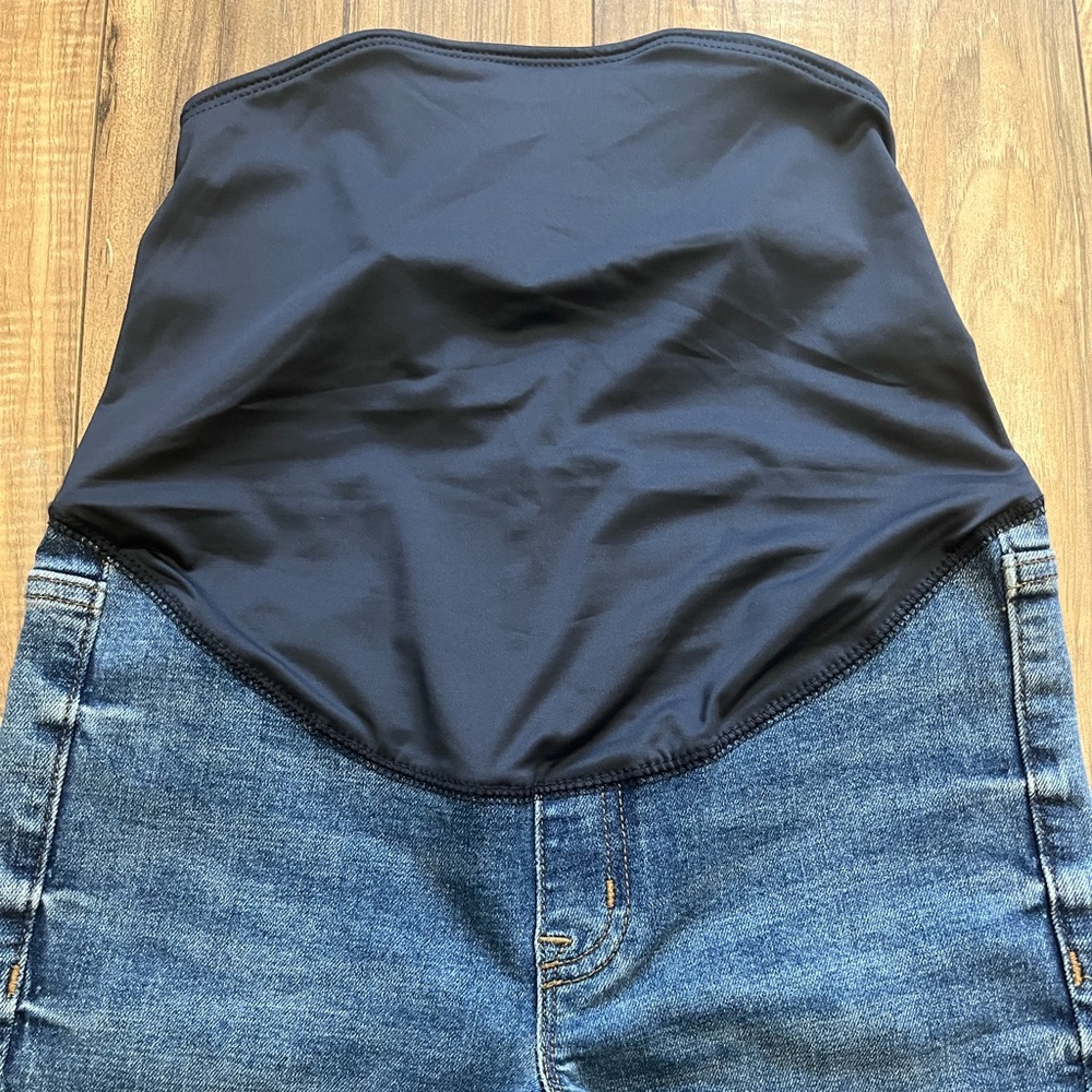 J. Crew Blue Skinny Jeans with Distressed Details - Picture 3 of 14